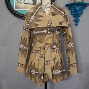 Stylish Southwestern Cozy Coat